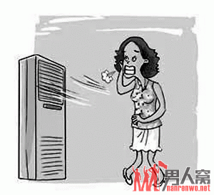 热了就狂吹空调 小心面瘫“偷袭”